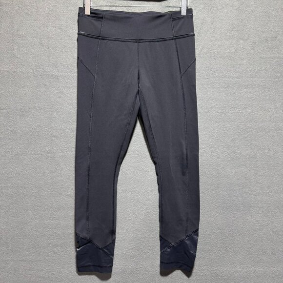 Lululemon All The Right Places Black Leggings Pockets Size 6 Womens - Picture 1 of 12